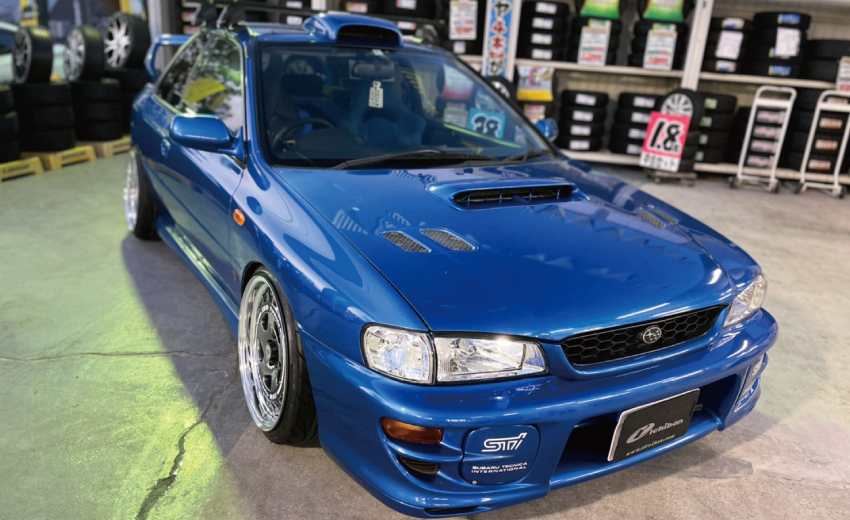 ユーザーカー紹介】SUBARU インプレッサ WRX STI GC8型【SSR